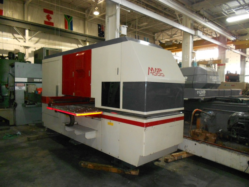 Nisshinbo Model MAP 1000 CNC Turret Punch Press